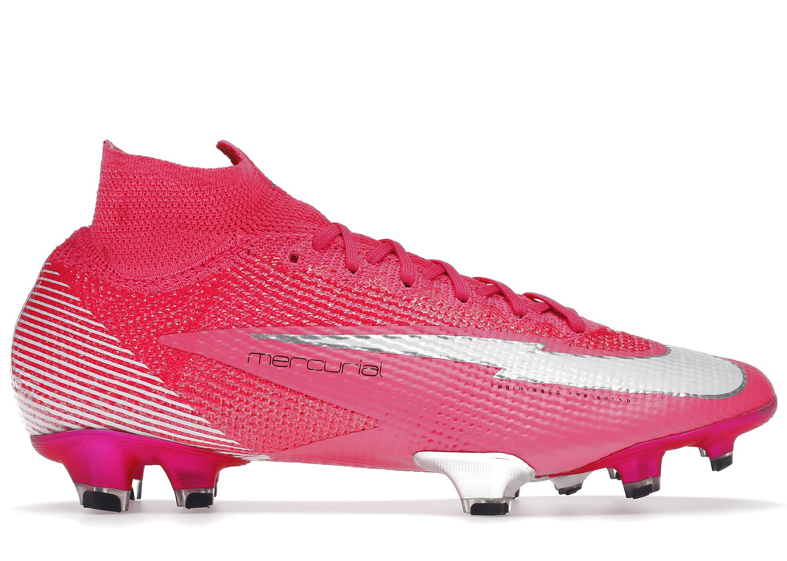 sneakers Nike Mercurial Superfly 7 Elite Mbappe Rose FG Pink Blast