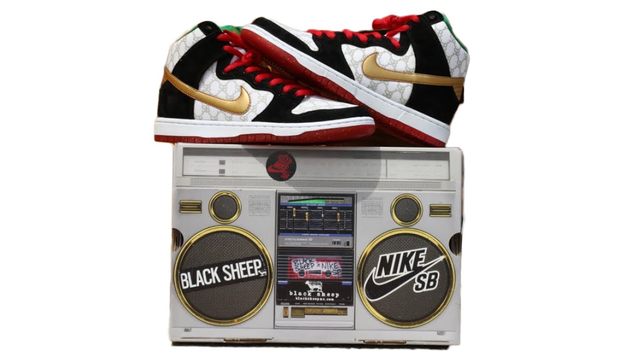 Nike SB Dunk High Black Sheep Paid In Full (Special Box) sneakers