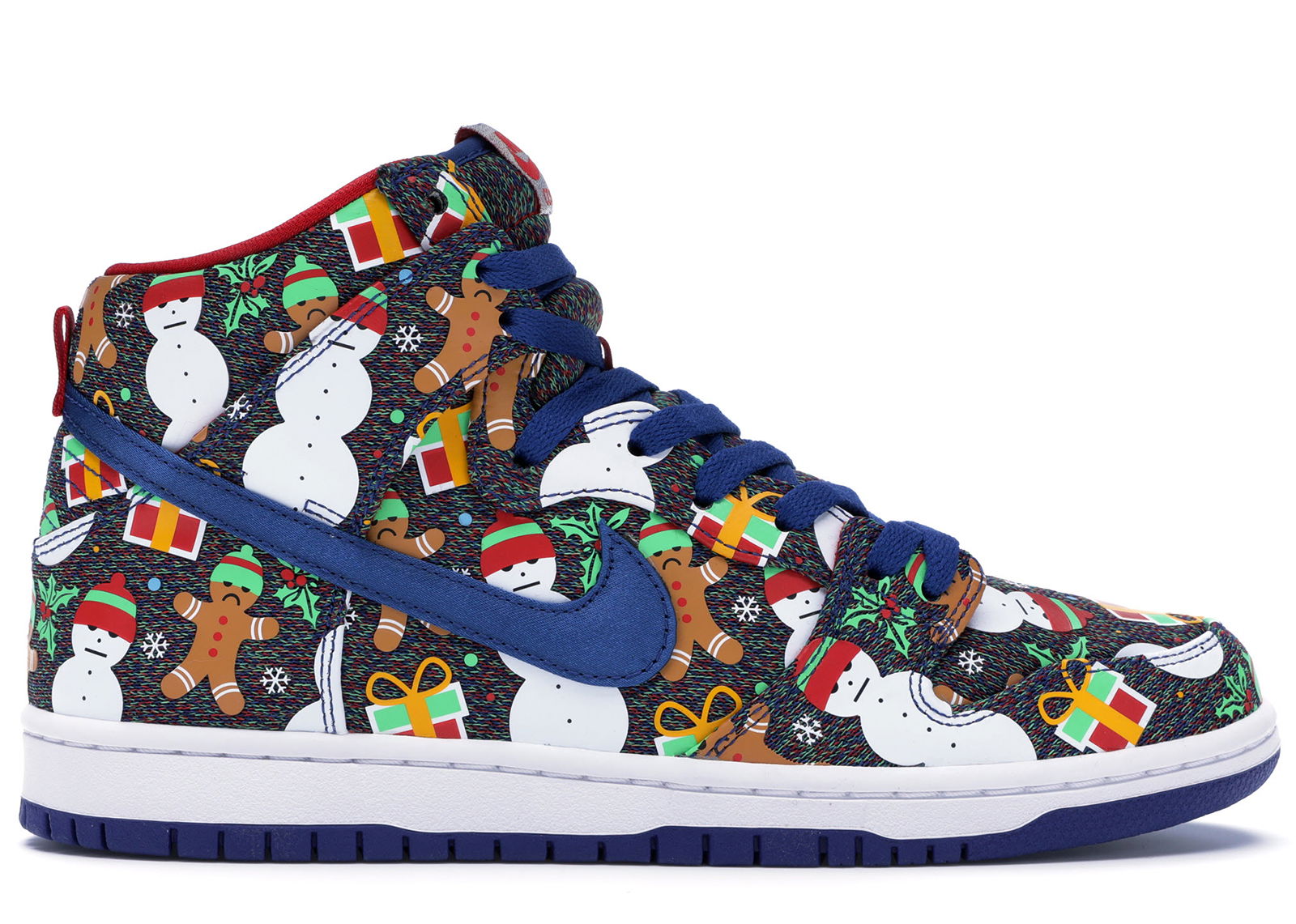 Nike SB Dunk High Concepts Ugly Christmas Sweater (2017) sneakers