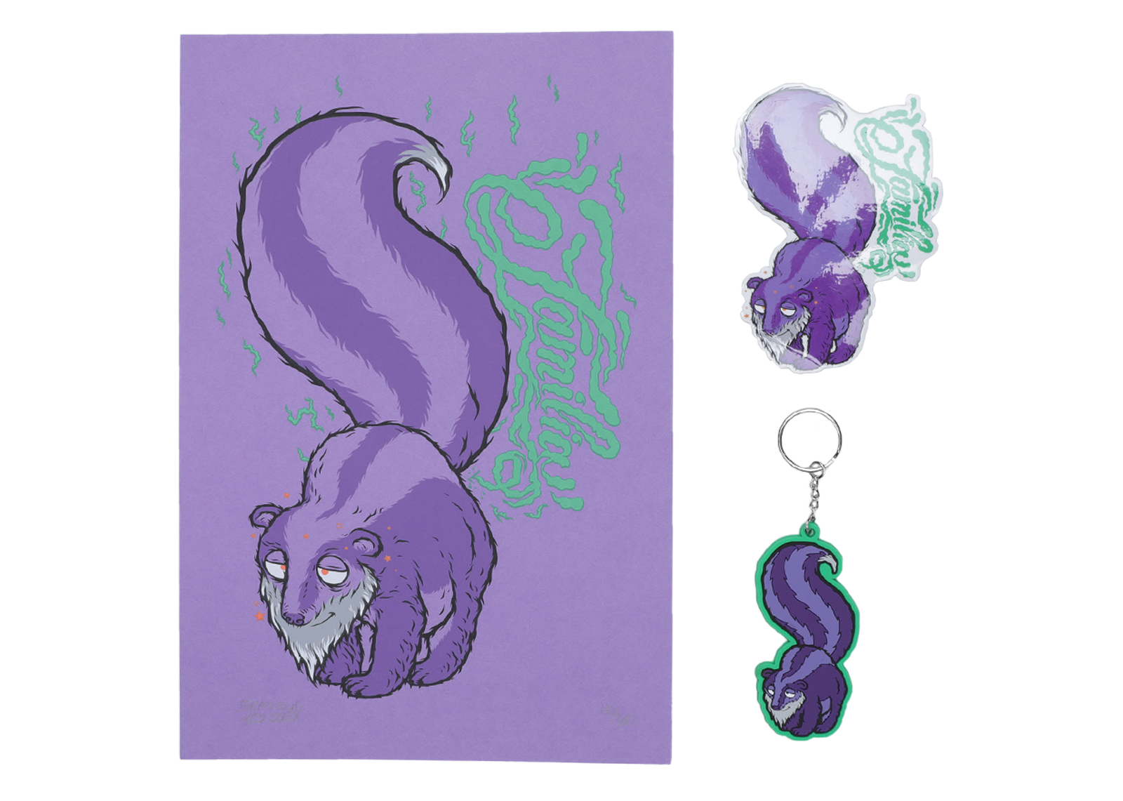 sneakers Nike SB Dunk High 420 Reverse Skunk (Special Box)