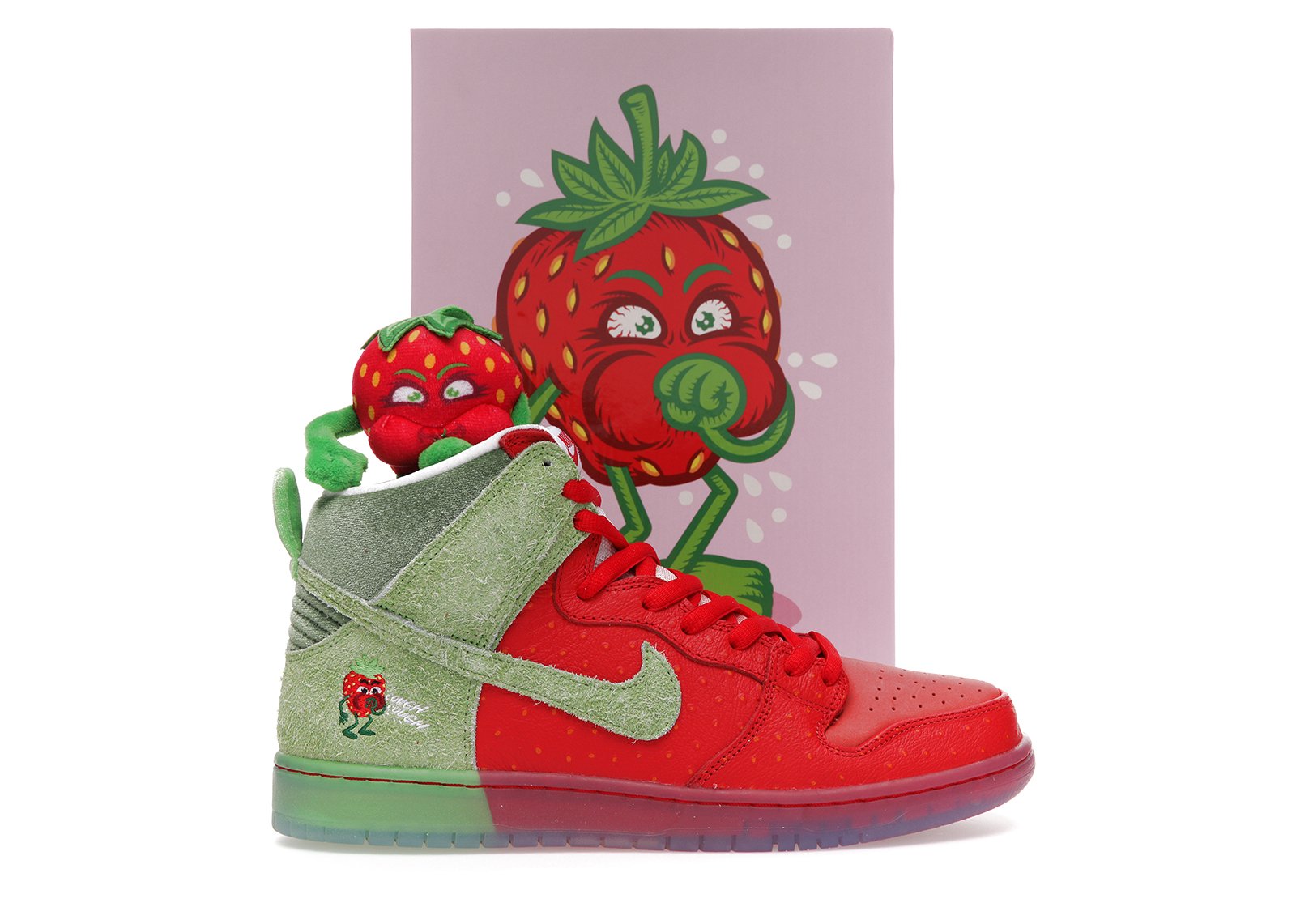 Nike SB Dunk High Strawberry Cough (Special Box) sneakers