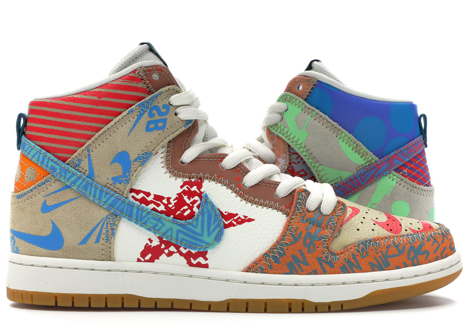 Nike SB Dunk High Thomas Campbell What the Dunk sneakers