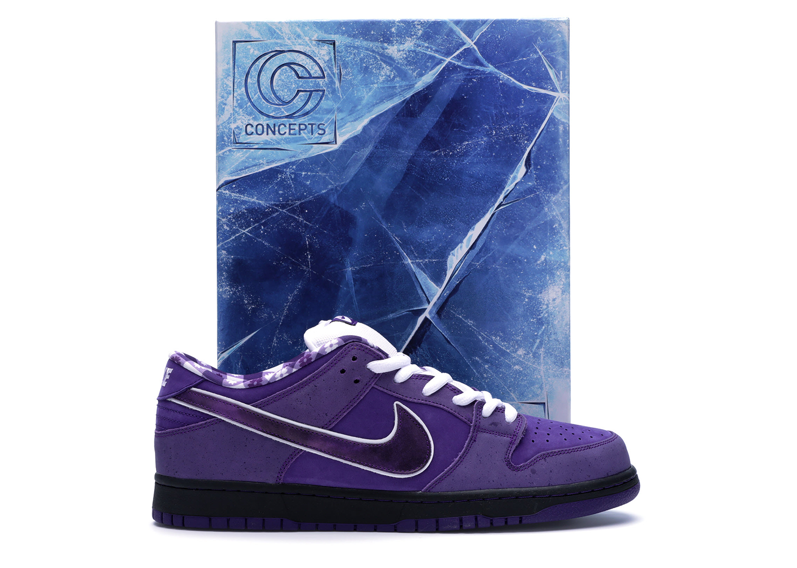 sneakers Nike SB Dunk Low Concepts Purple Lobster (Special Box)