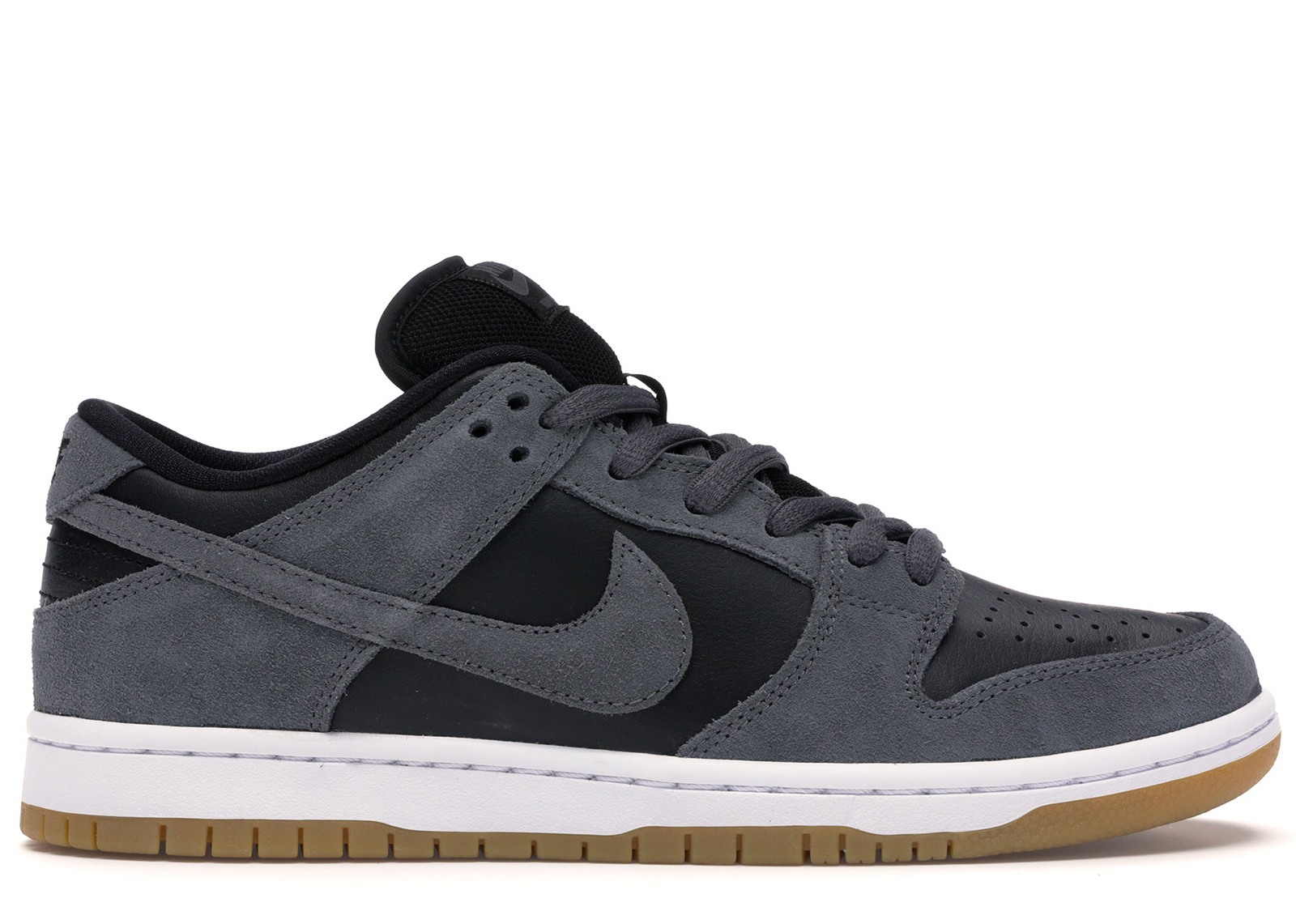 sneakers Nike SB Dunk Low Dark Grey Black Gum
