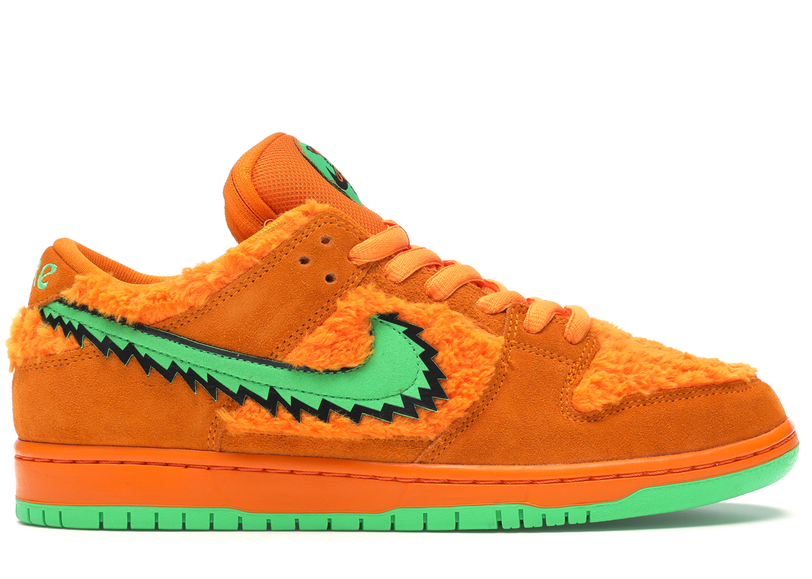sneakers Nike SB Dunk Low Grateful Dead Bears Orange