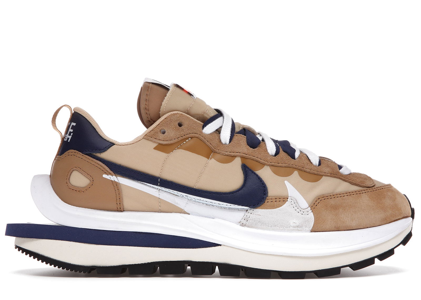 sneakers Nike Vaporwaffle sacai Sesame Blue Void
