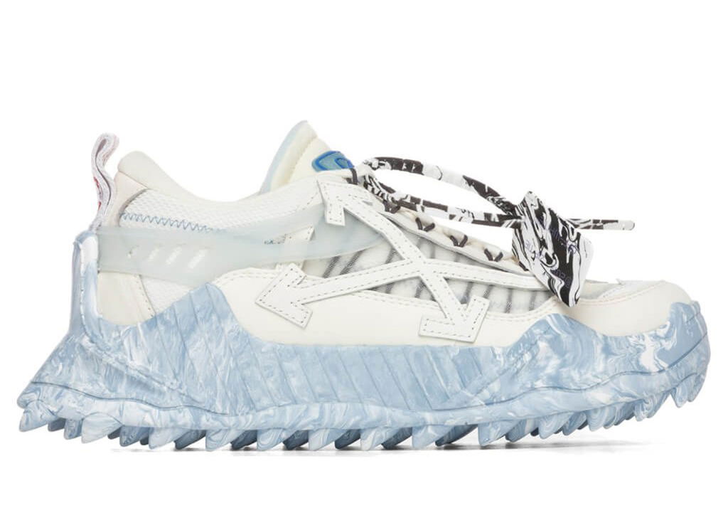 sneakers OFF-WHITE Odsy-1000 Blue Marble