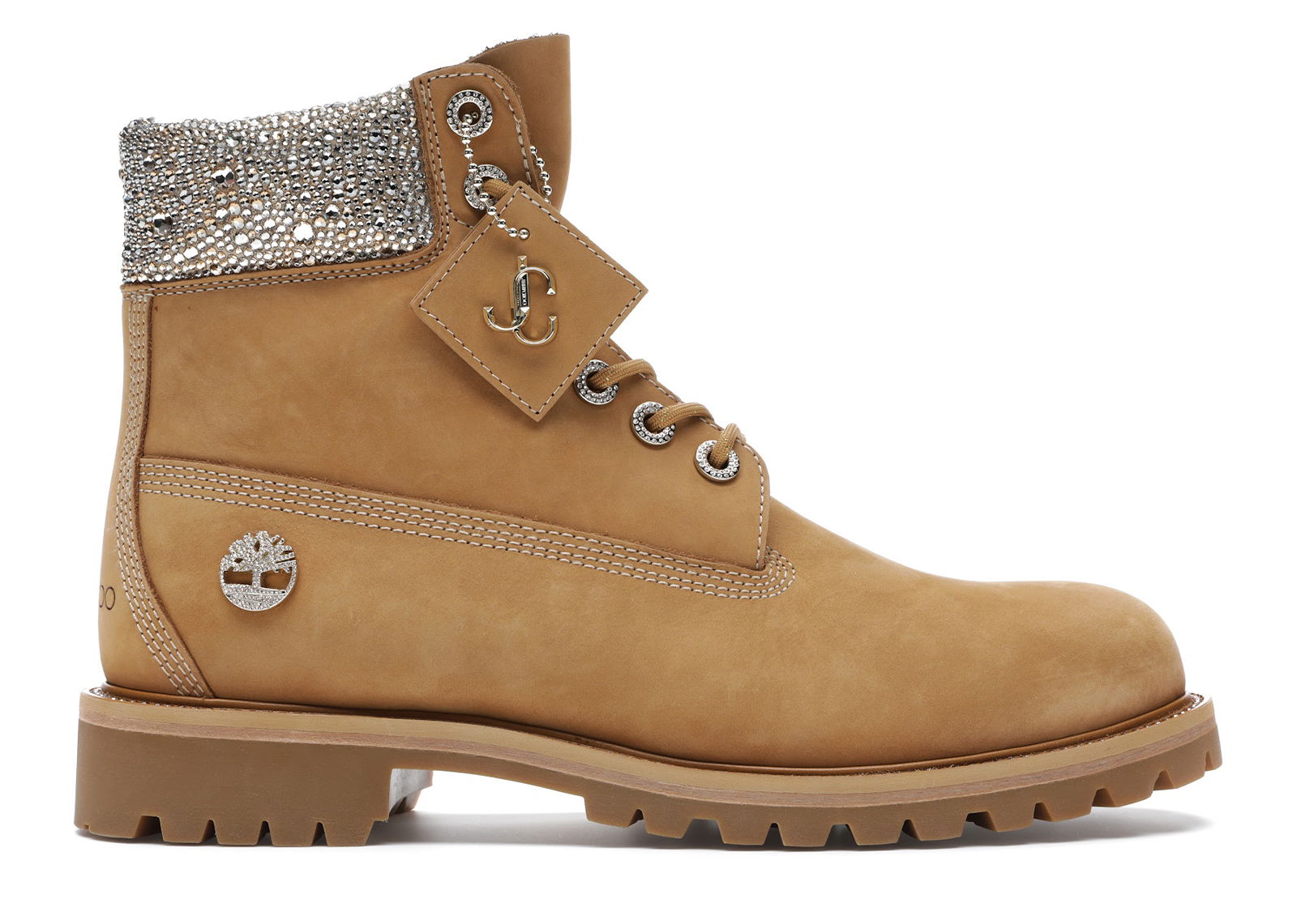 sneakers Timberland 6" Boot Jimmy Choo Premium Wheat Swarovski Crystal