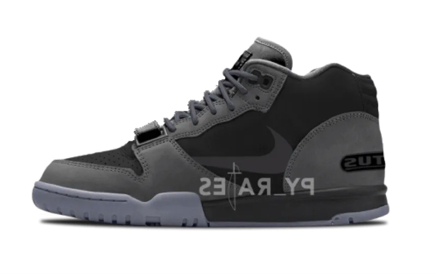 Travis Scott X Nike Air Trainer 1 Sp Dark Smoke Grey sneakers