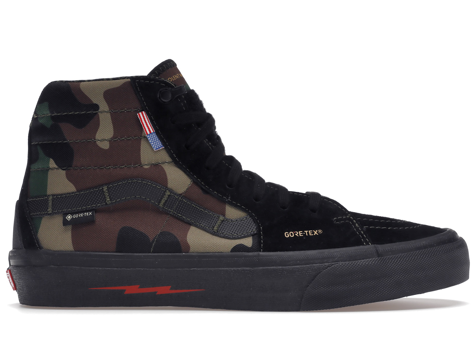 sneakers Vans Sk8-Hi Notchback GORE-TEX DEFCON Woodland Camo