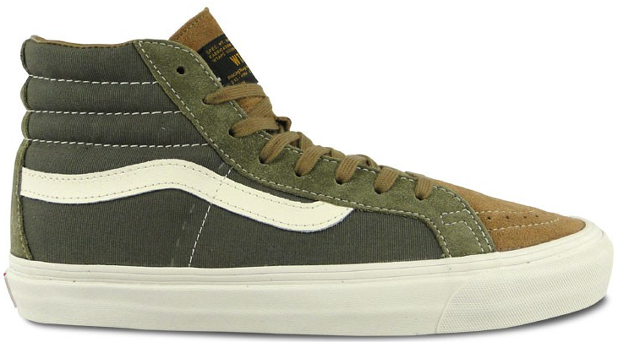 sneakers Vans Sk8-Hi WTAPS Olive Drab