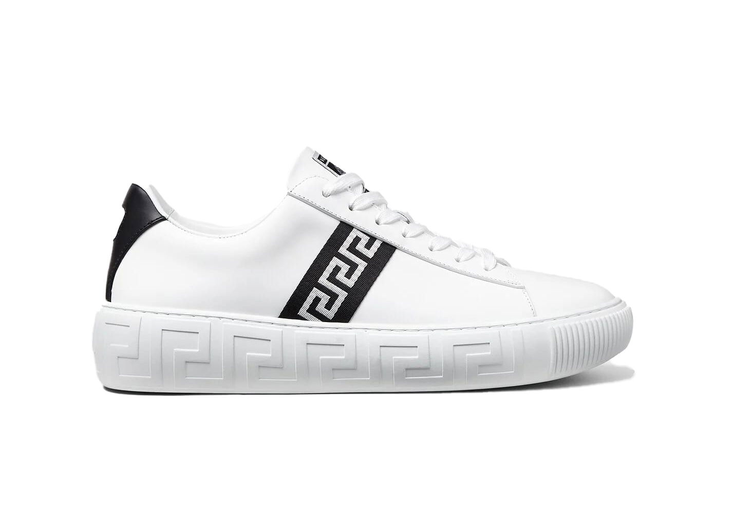 sneakers Versace Greca White Black