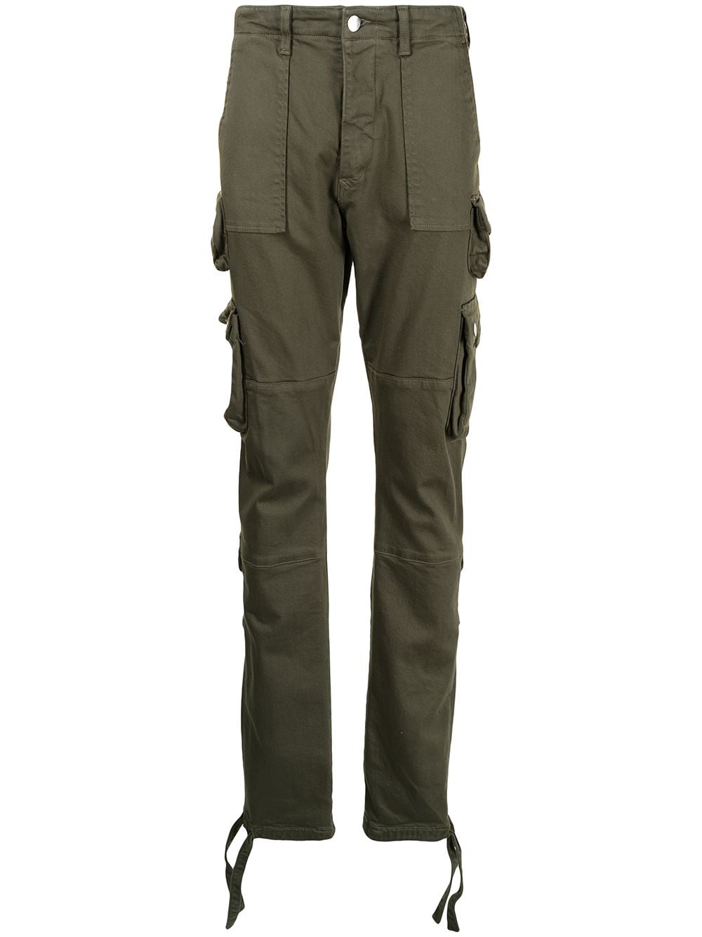 streetwear AMIRI Tactical Cargo Slim-Fit Pants Military Green