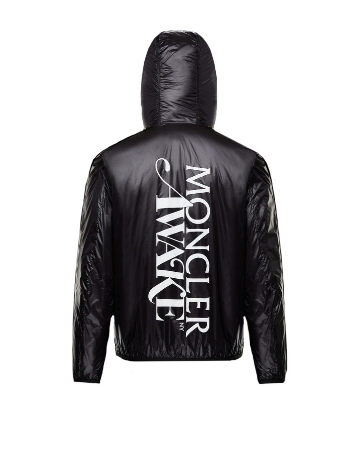 streetwear Awake x Moncler LAU Down Jacket Black
