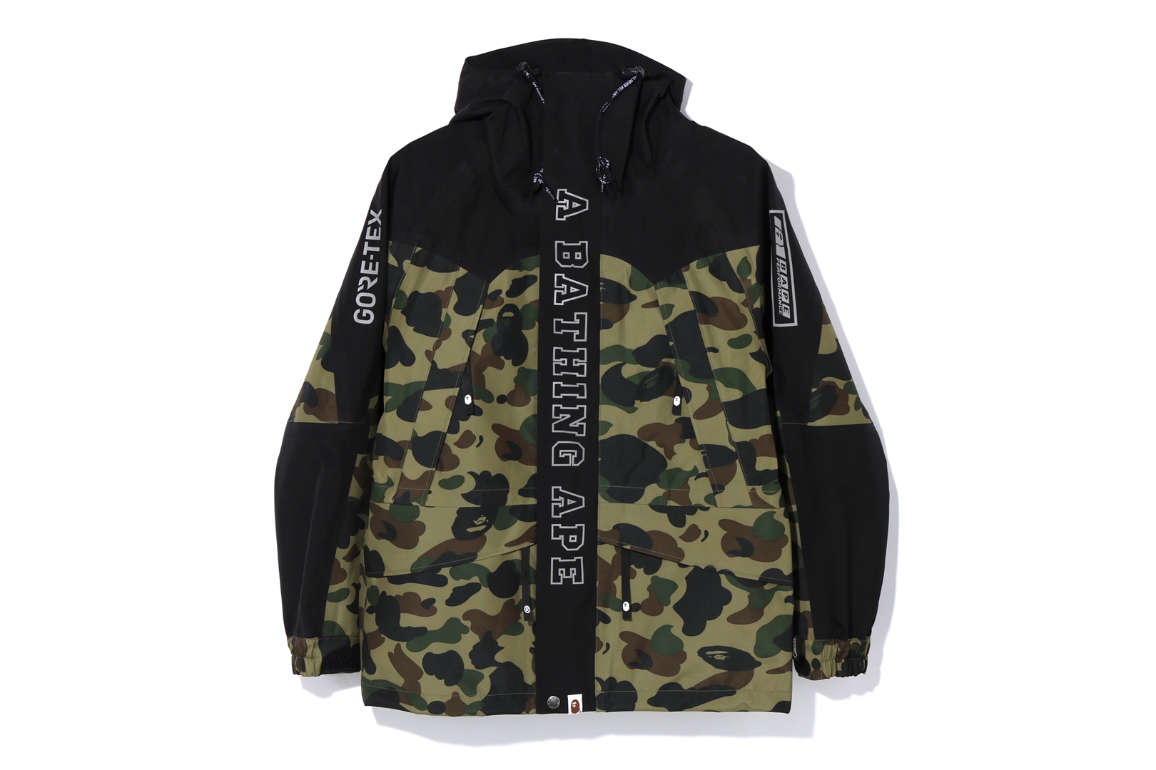 streetwear BAPE Gore-Tex 1st Camo Snowboard Jacket (FW19) Green