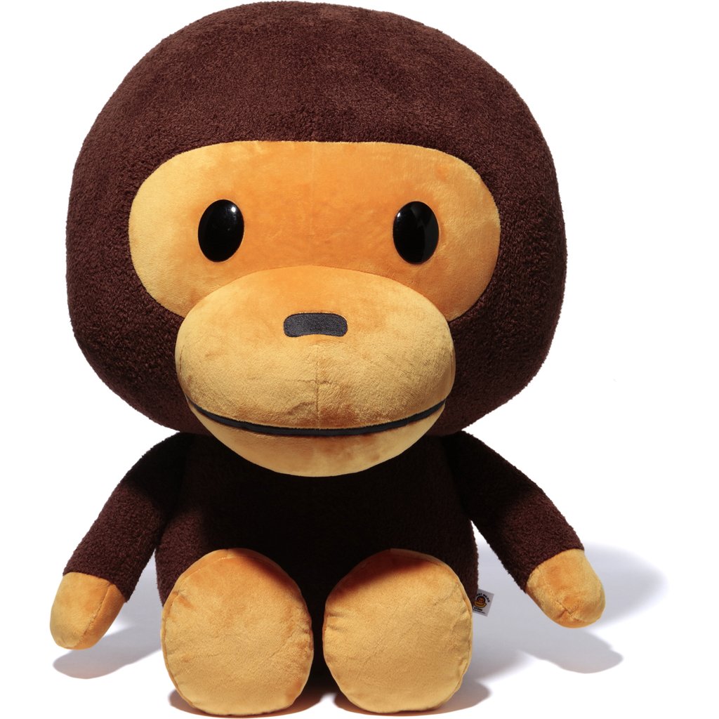 streetwear BAPE Plush Doll Xl 80cm Milo Brown