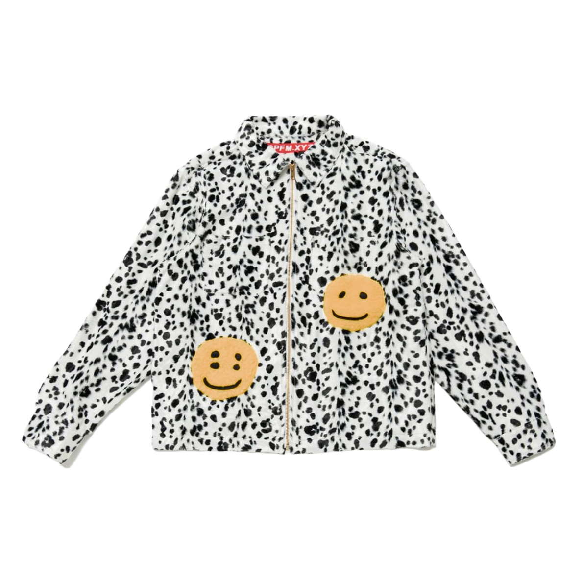 streetwear Cactus Plant Flea Market Ranch Zip Jacket White/Black