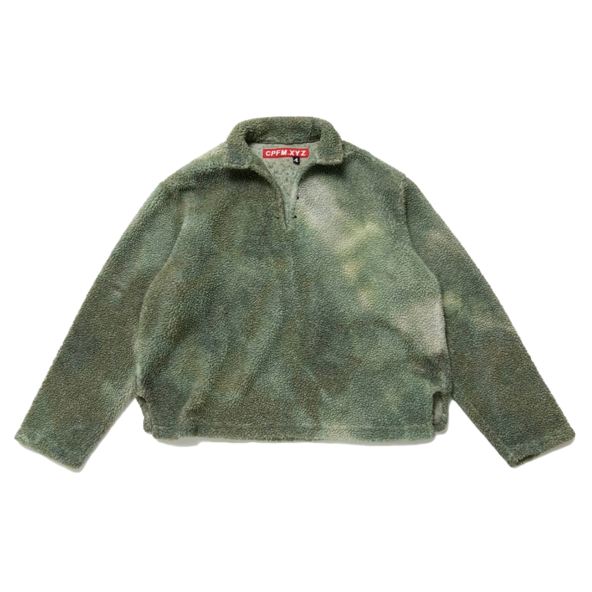 streetwear Cactus Plant Flea Market Swamp Cowboy Pullover Green