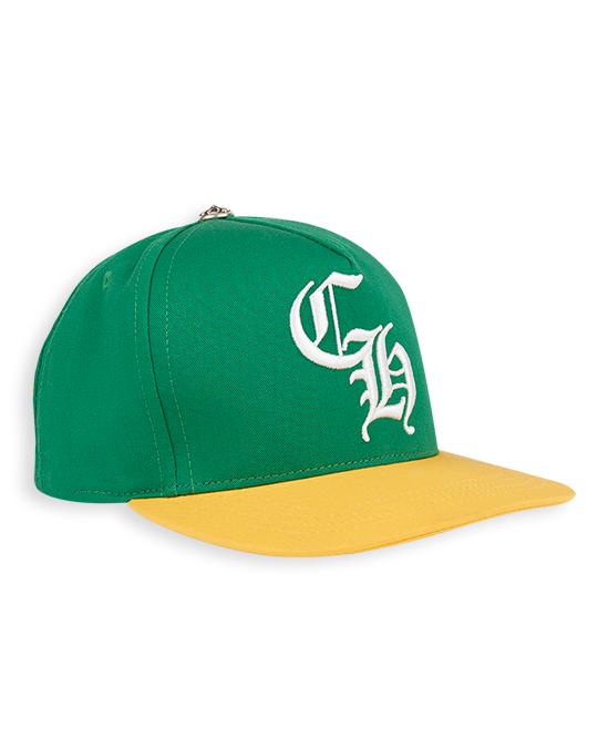streetwear Chrome Hearts Baseball Cap Green/Yellow