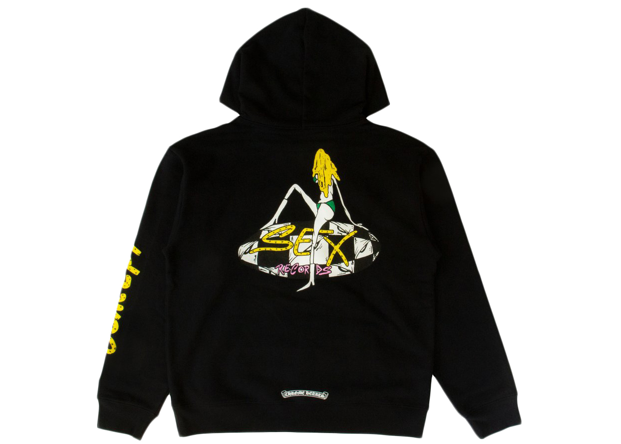 streetwear Chrome Hearts Matty Boy Sex Records Concept Hoodie Black