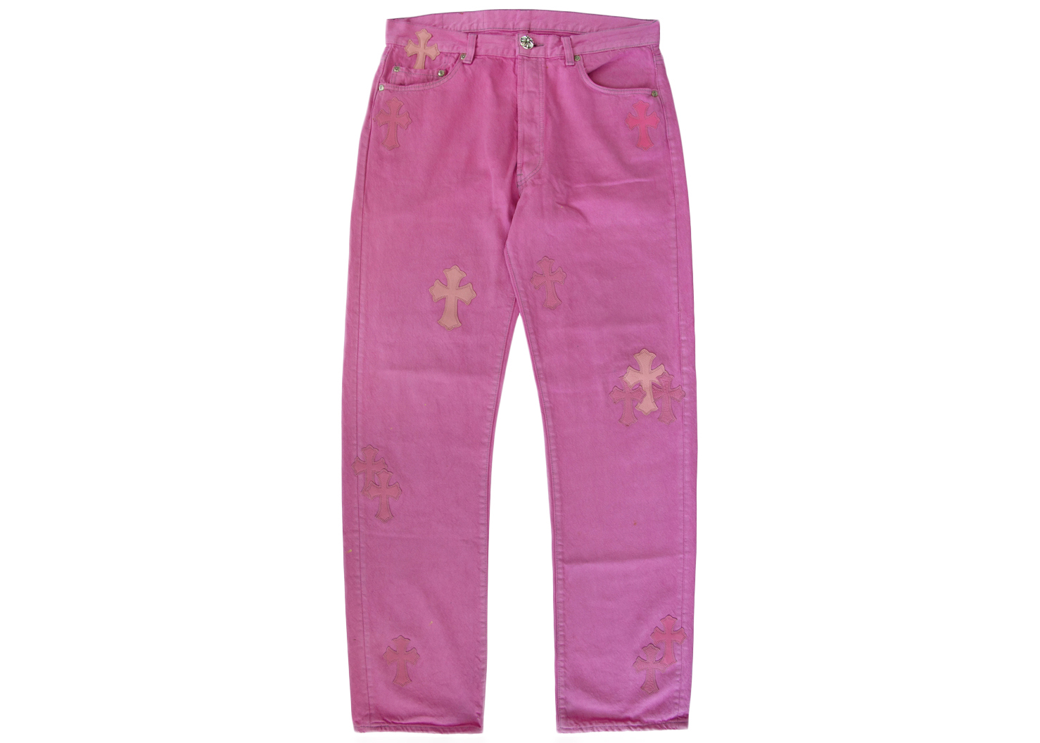 streetwear Chrome Hearts Matty Boy Sex Records Vintage Levi's Jeans Pink
