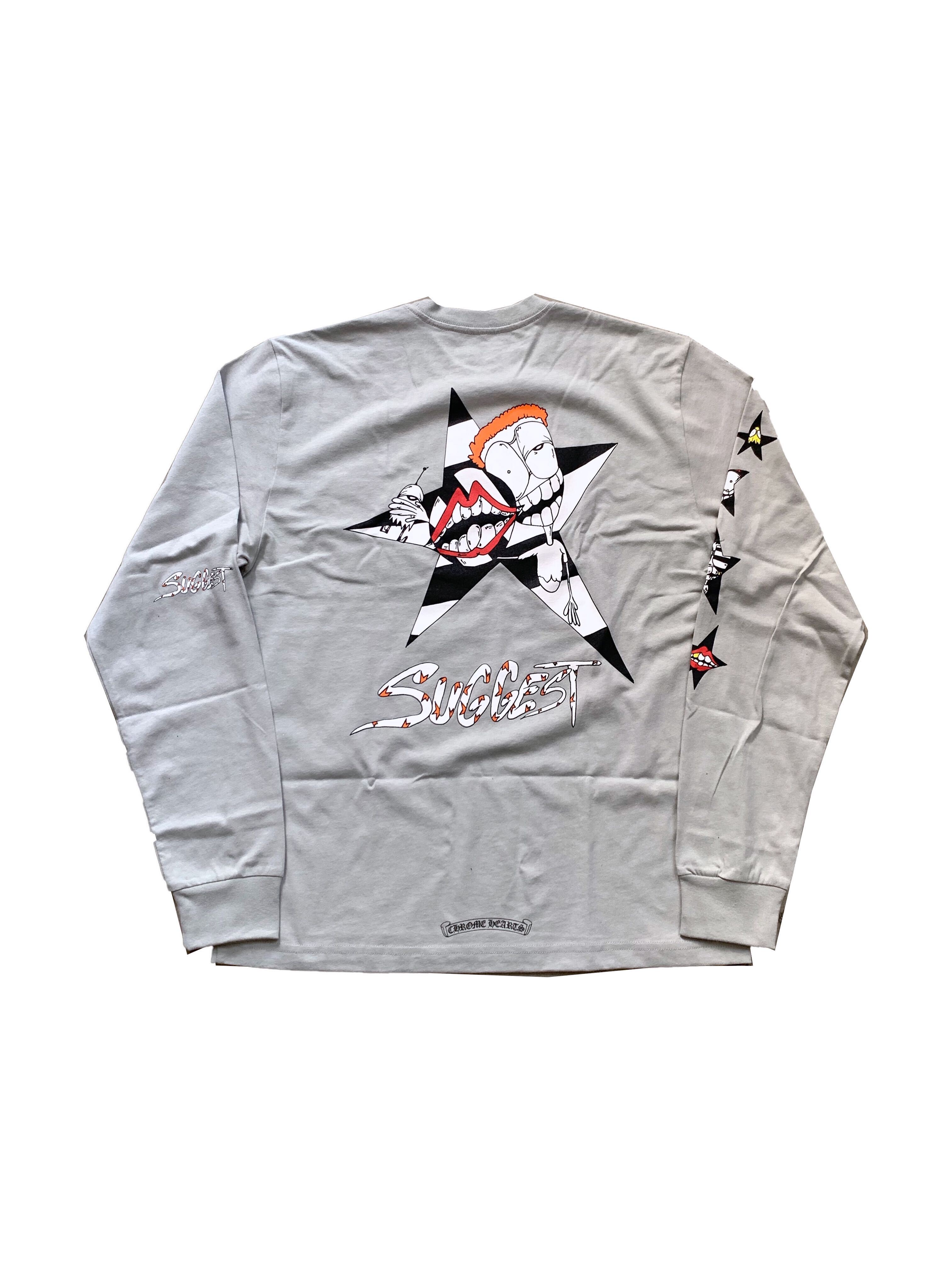streetwear Chrome Hearts Matty Boy Suggest L/S T-Shirt Grey