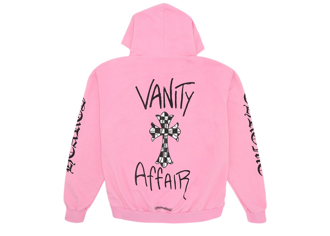 Chrome Hearts Matty Boy Vanity Affair Hoodie Pink streetwear