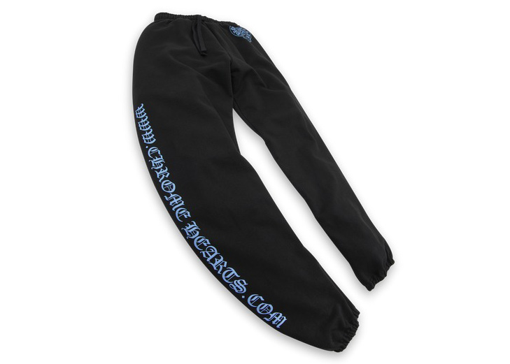 streetwear Chrome Hearts Online Exclusive Sweatpants Black/Blue