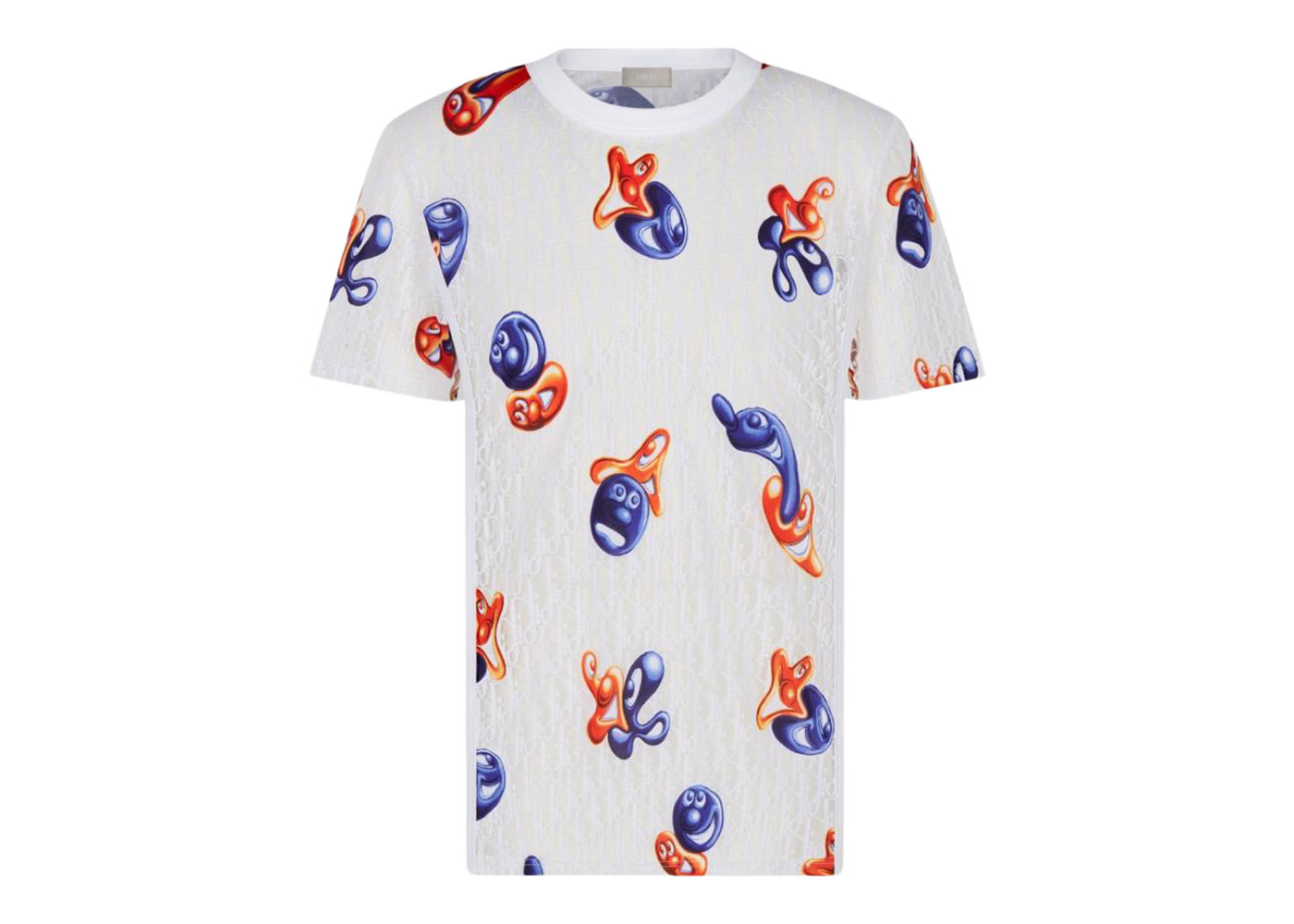 streetwear Dior Kenny Scharf T-Shirt White/Multi