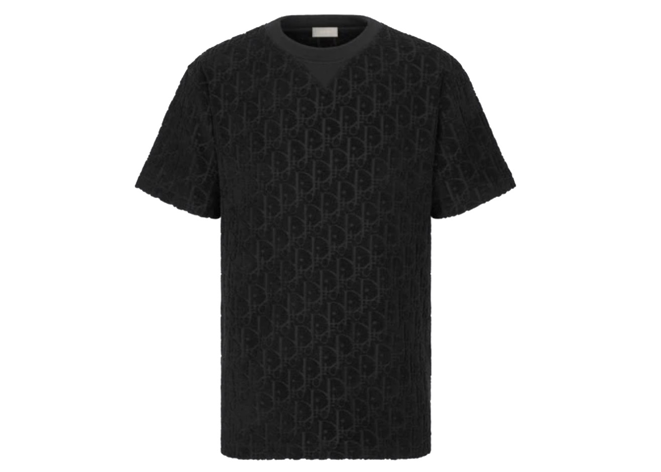 streetwear Dior Oversized Oblique T-shirt Black