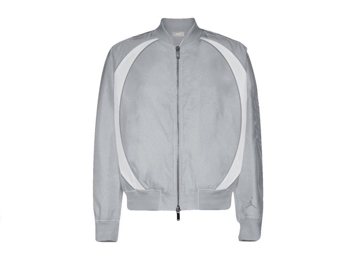streetwear Dior x Jordan Bomber Jacket Grey