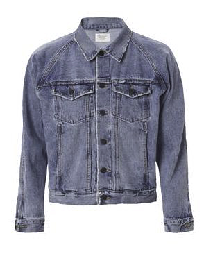 streetwear FEAR OF GOD Raglan Indigo Denim Trucker Jacket Indigo