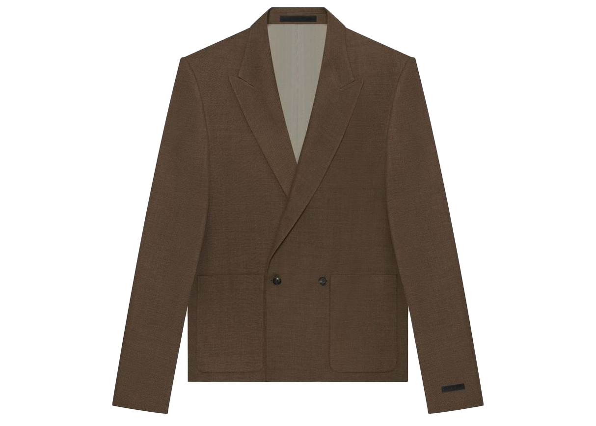 streetwear Fear of God The Suit Jacket Mocha