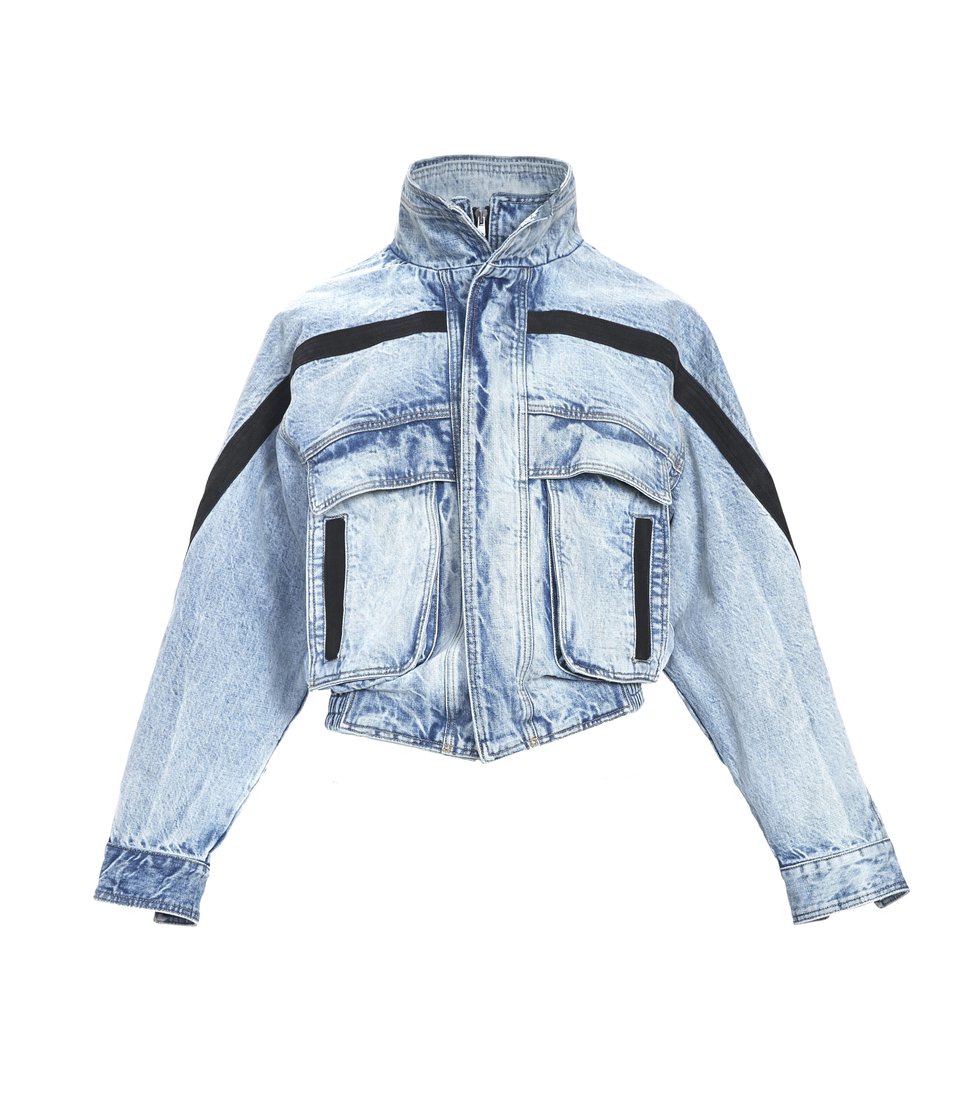 streetwear FEAR OF GOD Vintage Heavy Weight Denim Ski Jacket Indigo