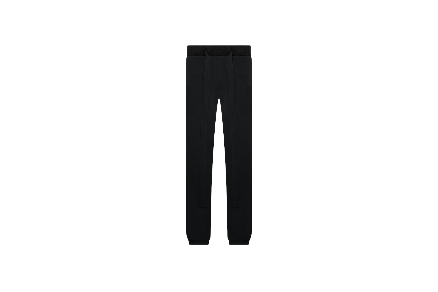 streetwear FEAR OF GOD x Ermenegildo Zegna Cotton Blend Sweatpants Black
