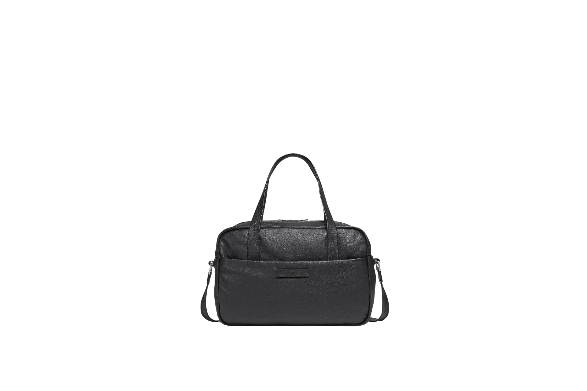 streetwear FEAR OF GOD x Ermenegildo Zegna Leather Holdall Bag Black