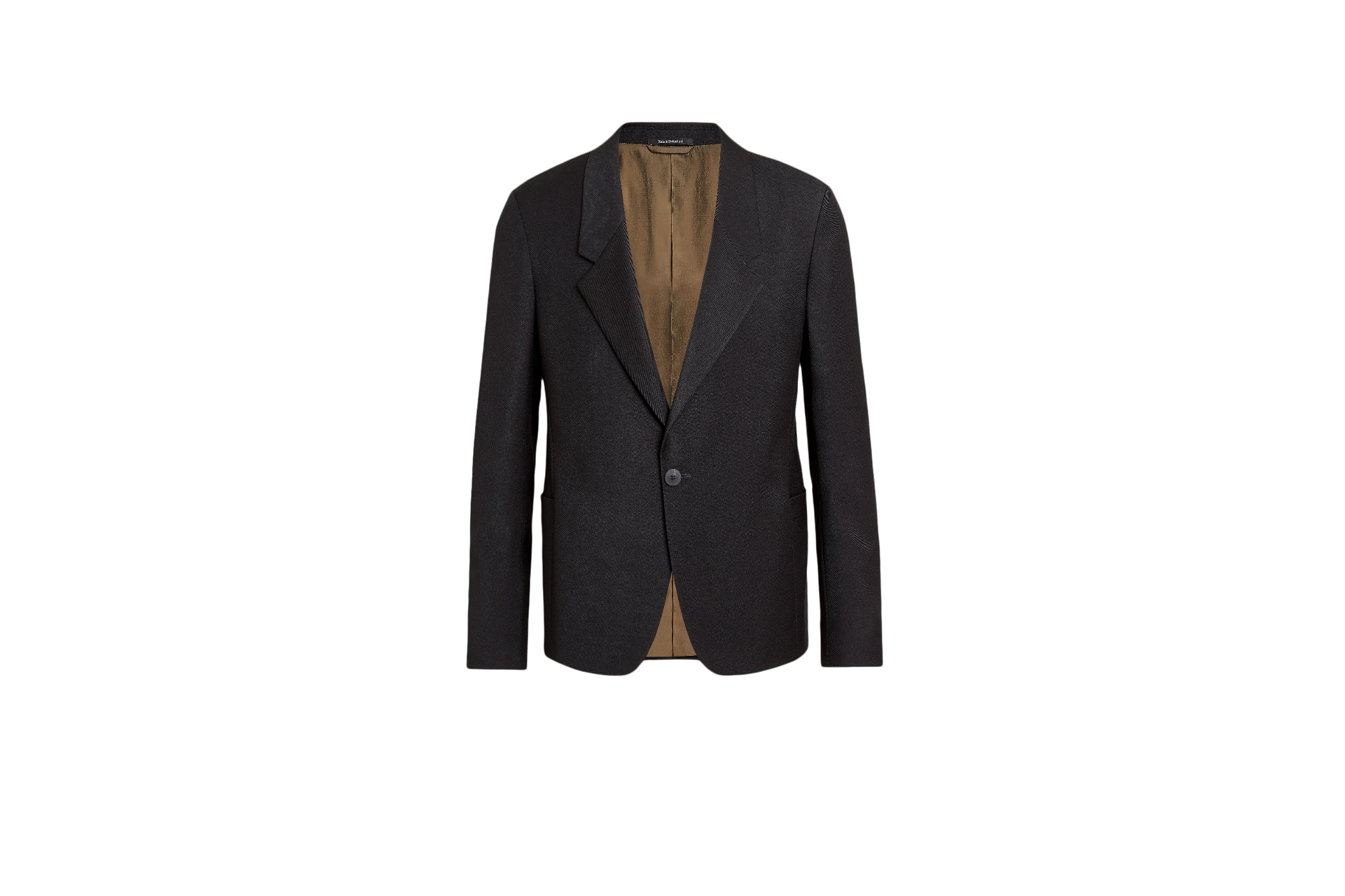 streetwear FEAR OF GOD x Ermenegildo Zegna Wool Blazer Jacket Matte Black