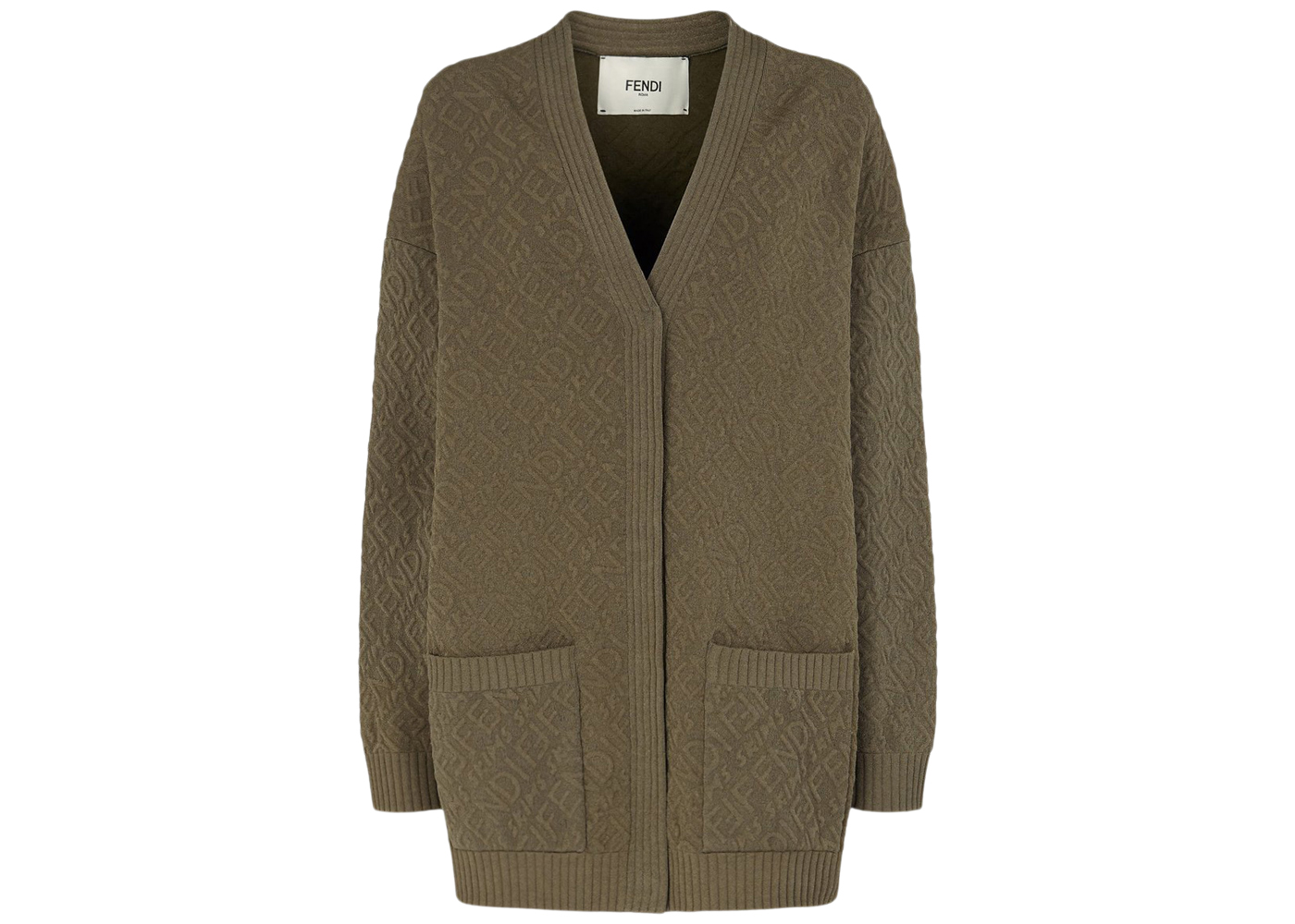 streetwear Fendi x SKIMS Embossed Cardigan Illinois