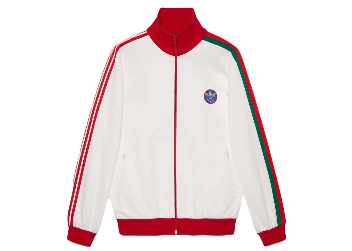 streetwear Gucci x adidas Cotton Jersey Jacket White