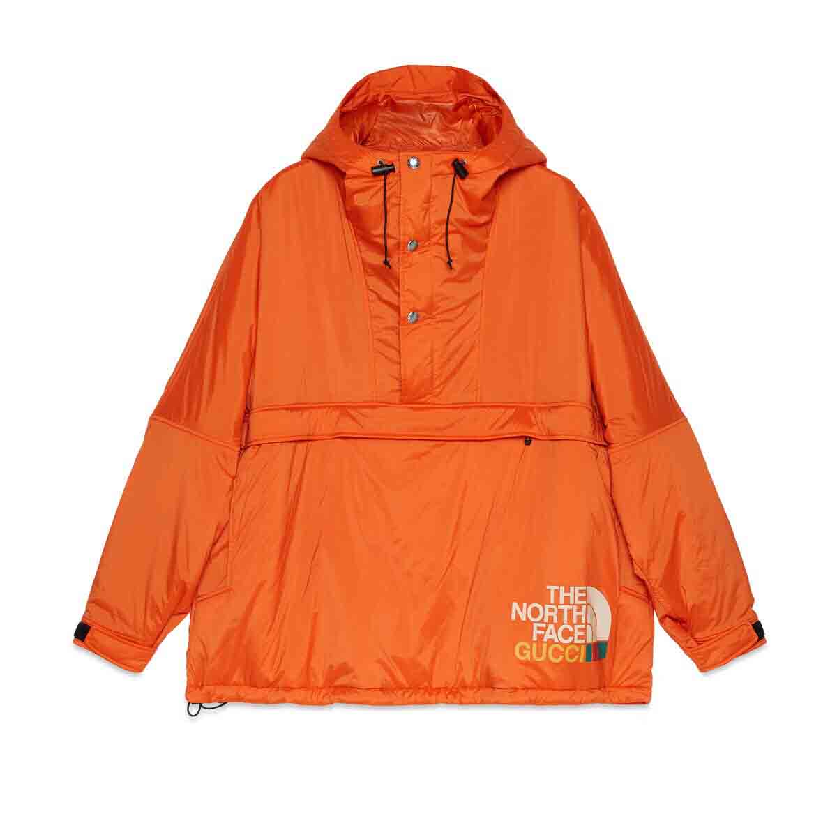 streetwear Gucci x The North Face Anorak Jacket Orange