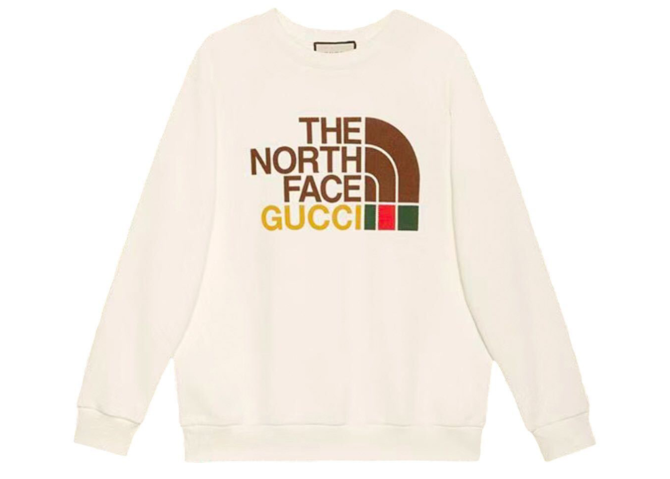 streetwear Gucci x The North Face Cotton Sweater Beige