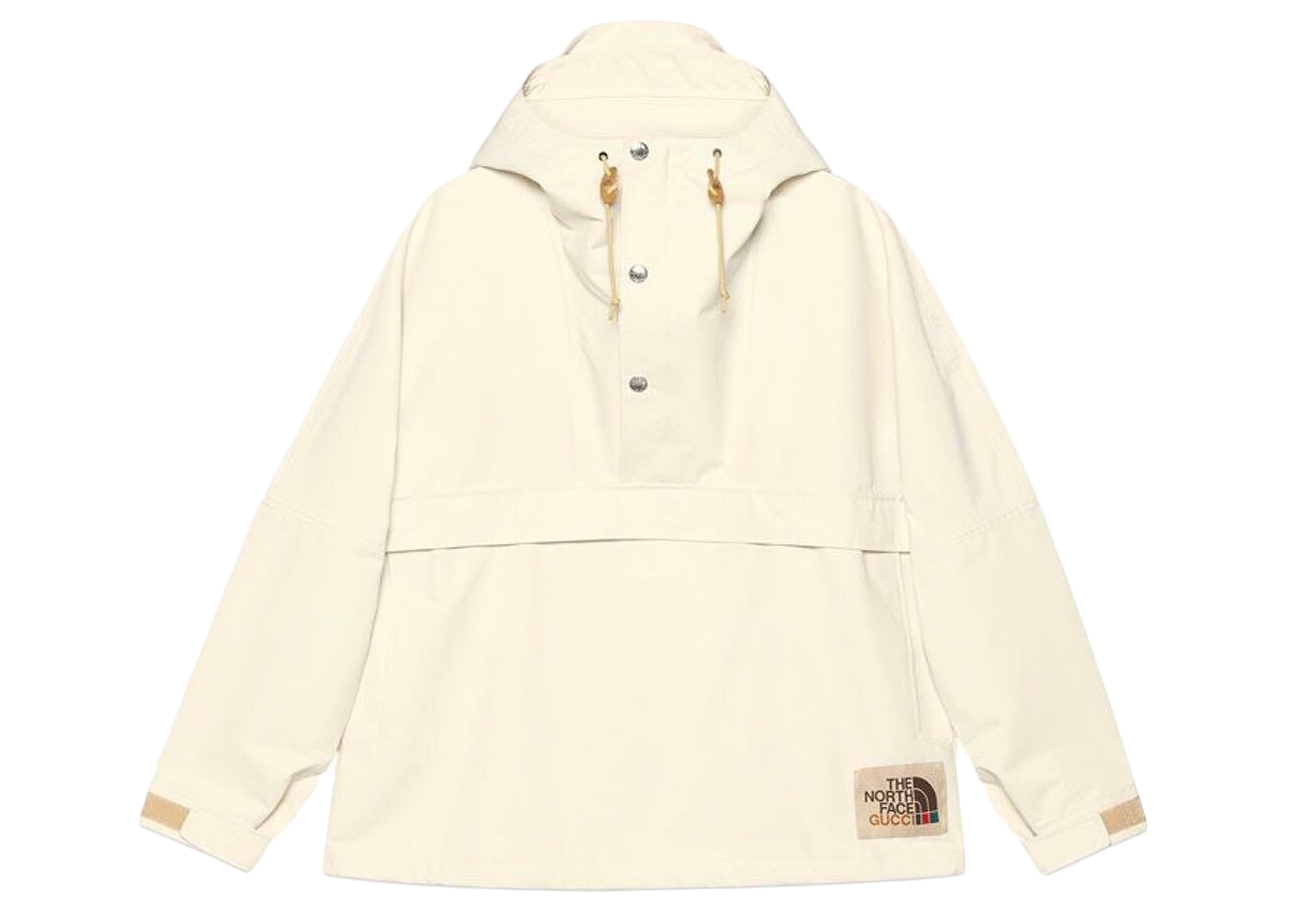 streetwear Gucci x The North Face Light Nylon Wind Jacket Beige