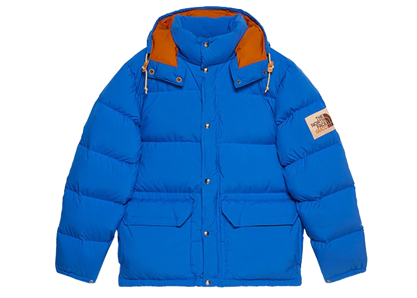 streetwear Gucci x The North Face Nylon Jacket Blue