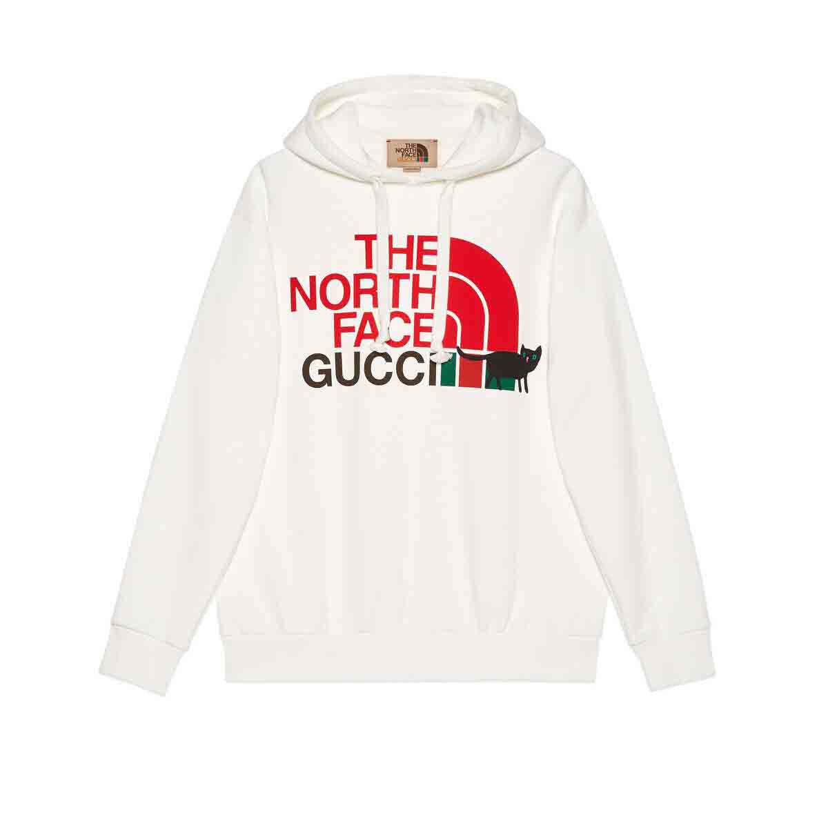 streetwear Gucci x The North Face Sweatshirt Off-White