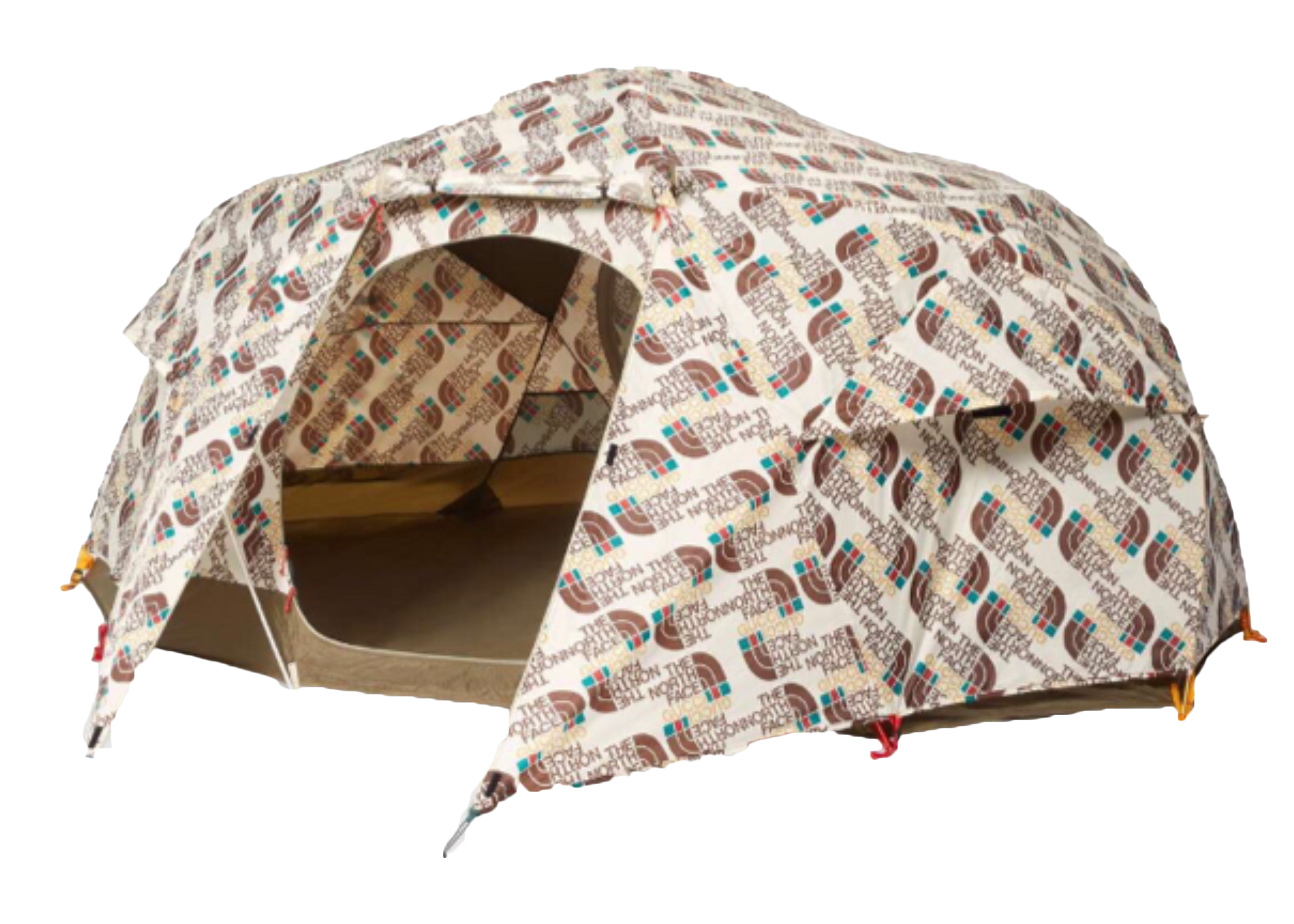 streetwear Gucci x The North Face Tent Brown/White