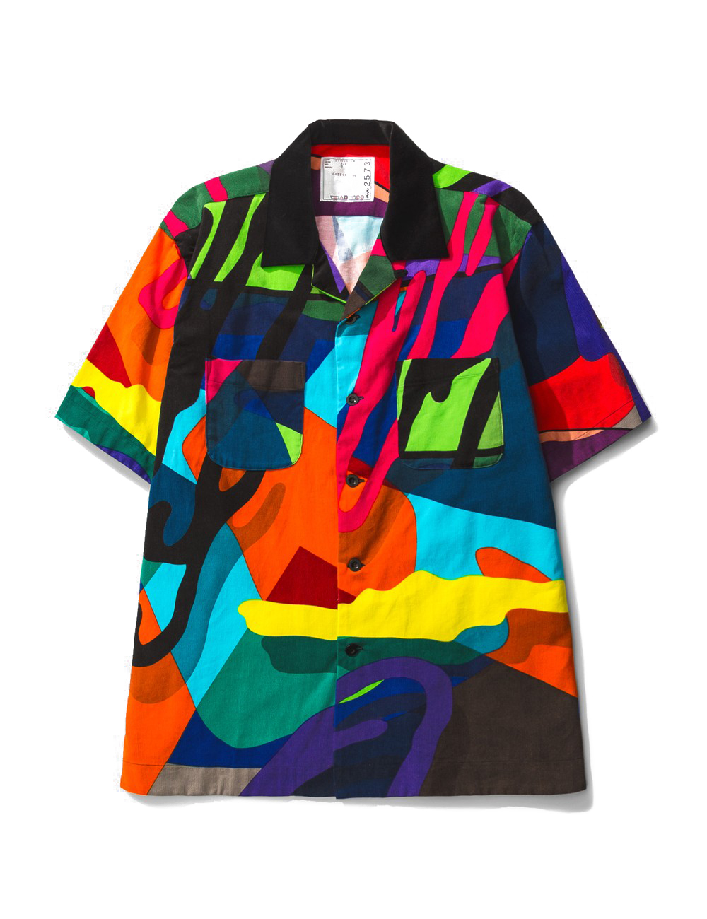 streetwear KAWS x Sacai Button Shirt Multi