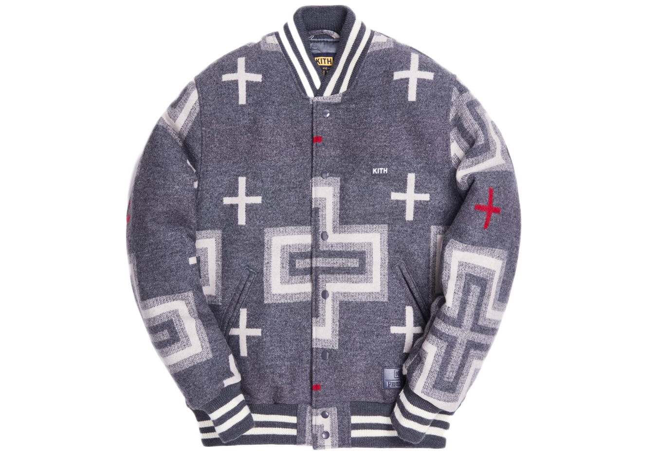 streetwear Kith for Golden Bear x Pendleton San Miguel Jacket Grey