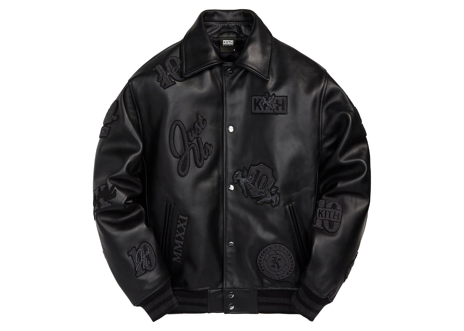 Kith Leather Coaches Jacket Monarch streetwear