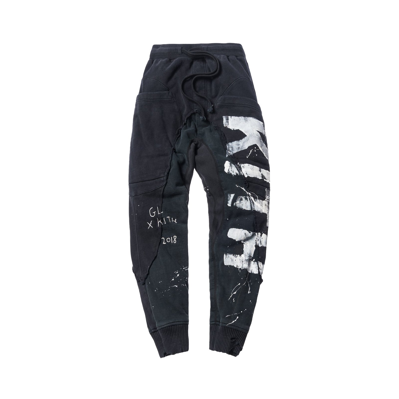 streetwear Kith x Greg Lauren 50/50 Ashford Cargo Pant Black