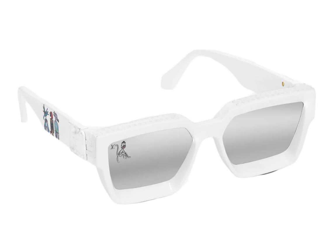 streetwear Louis Vuitton Sunglasses White Louis Vuitton 1.1 Millionaire White